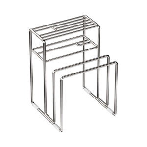 YUSHIJIA | Multifunctional Stainless Steel Kitchen Storage Rack