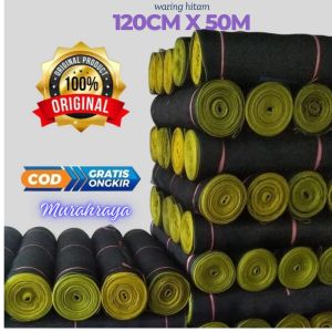 Waring hitam lebar 120cm x 50meter untuk kandang ayam