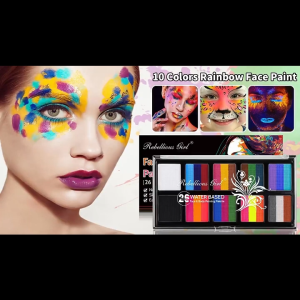 Body Face Paint 26 Colors Water Based Pigment Painting Kit Makeup Adults Kids Childrens Day Birthday Cosplay Halloween