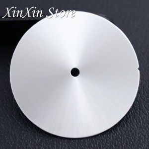 28.5MM Sunburst Watch Dial Lettered Blank Watch Faces Metal Watch Accessories for NH35 NH36 4R 7S Movement