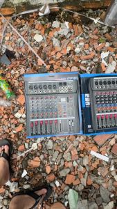 [ Tặng Dây Canon Ra Hoa Sen ] Mixer Chuyên Nâng Cấp Loa Kéo amply  MTMAX KT6 - KT8 - KT12 - KT16  giúp nâng cấp âm thanh gia đình bạn hay hơn