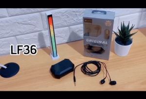 LF36 - headset Lenyes LF-36 in ear hifi stereo earphone extra bass with handfree microphone original 3.5mm