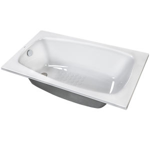 Small Space Suitable Acrylic Embedded Bathtub 1.35m