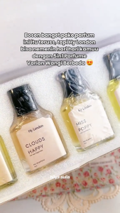 HY LONDON Parfum Paket Men Series  Women Series 5in1 2 Box Dapat 8 Btl