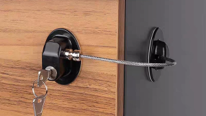 Refrigerator Lock Baby Proof Child Safety Cabinet Lock for Fridge Door Pet Proof Adjustable Lock