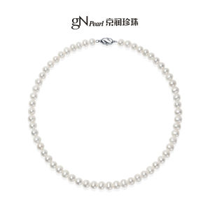 Natural Strong Light Pearl Necklace