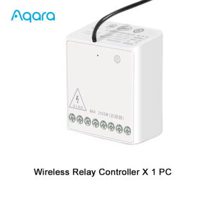 Aqara | Aqara Zigbee Two-way Relay Module 2 Channel Smart Switch Timer Works Mijia Homekit APP Max 2500W