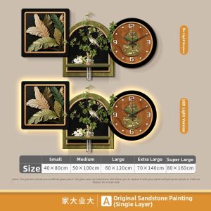 MUWU | Retro Style Aquatic Plant & Floral Bird Decorative Painting