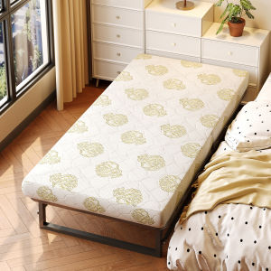 Thickened Sponge Folding Bed Single Person Hotel Office Nap Small Bed Home Use Reinforced Simple Bed Hospital Companion Bed