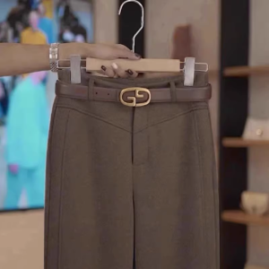 XIANGHOUMINCHU | Flannel Lined Wool Trousers