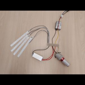 Gate Light relay for crystal ball & diamond