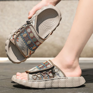 Non-slip Soft Bottom Slippers Mens Summer Wear