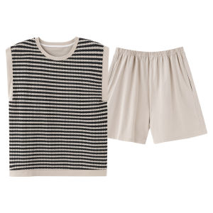 Bộ đồ ngủ nữ MiiOW bằng cotton có đệm ngực thoải mái và thoáng khí