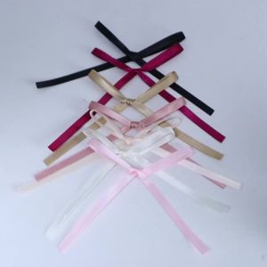 10Pcs/lot Bow Cake Topper Birthday Bowknot Ribbons Coquette Bow Party Bridal Cake Dessert Wedding Gifts Packaging Decoration