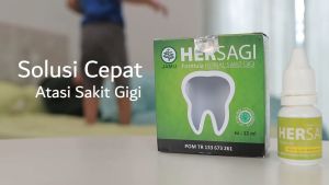 HIU Hersagi Formula Obat Herbal Sakit Nyeri Gigi Herbal Indo Utama