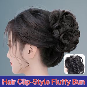 One-Grab Hair Growth: Hair Clip-Style Fluffy Bun & Updo Gadget