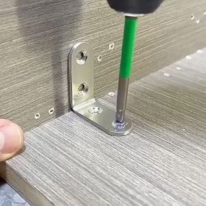 🔥 ร้อน 🔥L วงเล็บมุม (25/40 มม. 1/1. 57นิ้ว) สแตนเลส L วงเล็บสำหรับชั้นวาง วงเล็บมุมโลหะ ขนาดเล็กมุมขวาสำหรับเฟอร์นิเจอร์ไม้เก้าอี้ตู้ลิ้นชัก ﻿ ﻿ ﻿ ﻿