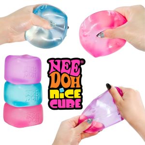 Schylling NeeDoh Nice Cube Sensory Squeeze Toy Relieves Anxiety Sensory Tool Party Gift Children Adult Gift
