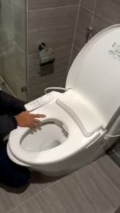 Nắp Bồn Cầu Điện Tử Thông Minh Hyundae Bidet HB220 Nhập Khẩu Hàn Quốc BH 2 Năm Chống Nước IPX5 Sưởi Bệt Sấy Khô