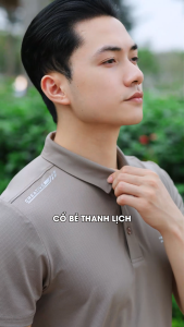 Bộ đồ thể thao nam Cổ Bẻ Cao Cấp Mentoris vải thun lạnh siêu co giãn thấm hút mồ hồi MABP25S001