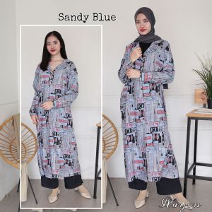 Long Dress Wanita Dewasa / Dress Blazer XL RAYON banyak varian