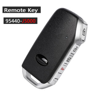 KEYECU 95440-J5000 95440-J5010 J5100 J5200 J5500 J5501 J5551 433MHz ID47 Chip Smart Remote Key Fob for Kia Stinger 2017-2023
