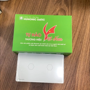 Công Tắc Cảm Ứng 2 Nút Wifi Hunonic Datic