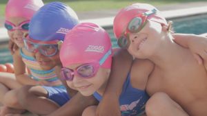 Zoggs Australia JR Kids Little Twist Pink Swim Goggles (0-6 years)