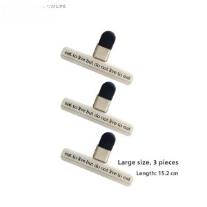 Tlife Mengqi Snack Potato Chips Coffee Food Sealing Clamp Moisture Proof  Keeping Kitchen Cooking Tools Home Use