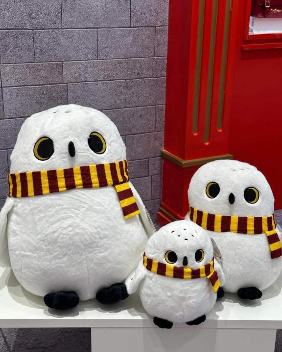 [ใหม่! Harry Potter x Miniso] ตุ๊กตา Hedwig นกฮูกคู่ใจของ Harry Potter ...