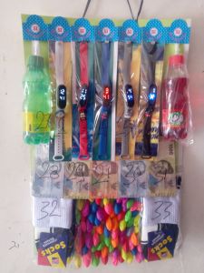 Cabutan balon berhadiah Isi 150 Pcs