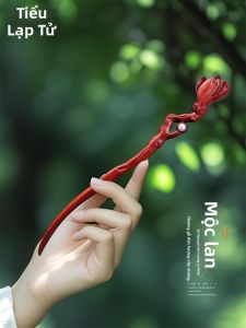 XIAOLIZI | Kẹp Tóc Elegance Mới Phong Cách Trung Quốc Gỗ Zitan