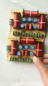 [Giá 1 mạch] Phân tần 3 đường tiếng dùng cho 2 Bass 1 Mid 1 Treble RCEDA-402 nhập khẩu cao cấp | Dùng cho các thùng loa gia đình hoặc loa kéo