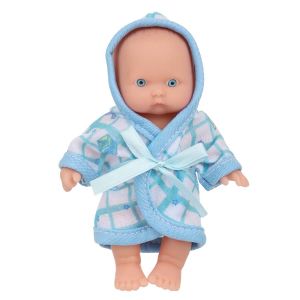 12cm Mini Baby Doll for Kids Realistic Smiling Newborn Doll with Outfit Pajamas Doll Clothes Kids Birthday Gifts Childrens Toys