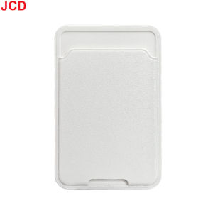 JCD | JCD 1pcs Phone Wallet Case Card Holder Self-Adhesive Silicone Pocket Stick ID Bank Credit Card Storage Card Holder Bag Accessory