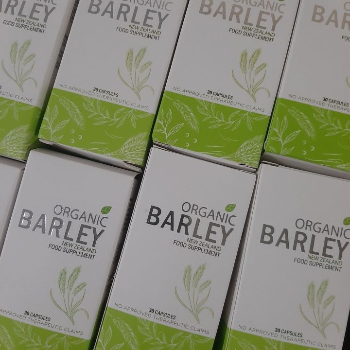 jc organic barley food supplement