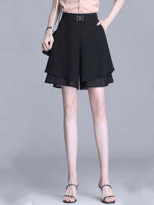 MEITESIJIAONU | Womens Loose A-line Shorts Slim Thin Summer