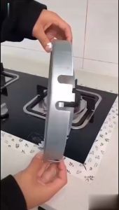 STAINLESS IRON GAS STOVE FIRE WIND PROOF ENEGERY FOCUS & SAVER GAS STOVE COVER