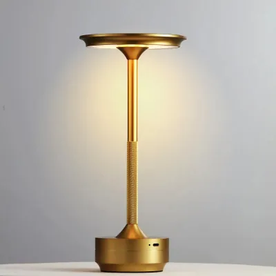Rechargeable Wireless Table Lamp for Bedroom Rechargeable Touch Lamp Camping Candle Creative USB-C Desk Lamp
