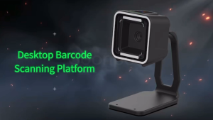 Soonpos Desktop Auto-Sensing1D 2D QR Code Barcode Scanner Wired USB Bar Code Reader Price Codes Scan for Supermarket Shop POS Scanners