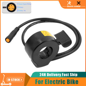 130X Ebike Thumb Throttle for Bafang Mid Drive Motor E-bike Conversion Kits 250W 500W 750W 1000W Speed Control Finger Throttle