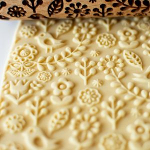 Printed rolling pin embossed rolling pin laser engraving rolling Pin biscuit decoration roller