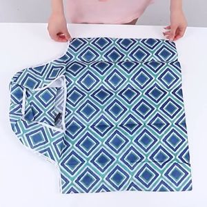 กระเป๋าผ้า Set-2 แบบถุงช็อปปิ้งกันน้ำพับได้ 56x41+26cm พับเก็บได้ ราคาบรรจุภัณฑ์ 1,250 บาท