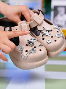 GUIRENNIAO Sandal Baim Wanita Terbaru Premium Bahan Karet Ringan Anti Licin Wanita Dewasa Kodok Sandal FUJI Permata Wedge Platform EVA Classic Bae Clog