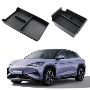Armrest Storage Box for BYD Sealion 07 EV 2024 2025 Center Console Layered Storage Box Tray Plate Organizer Interior Accessories