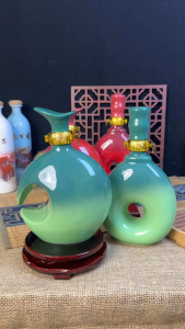 Chai đựng rượυ gốm sứ bình trang trí bình decoer thể tích 700ml