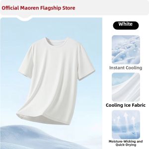 MiiOW | Ice Silk Mesh Breathable Thin Sport Quick Dry T-Shirt Male