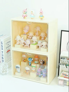 กล่องใส่โมเดล กล่องโชว์โมเดล กล่องใส่ฟิกเกอร์ ชั้นวางโมเดลอคริลิค กล่องใส่ตุ๊กตากันฝุ่นวางซ้อนกันได้ ดีไซน์สวยงาม ประหยัดพื้นที่