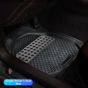 ZHUOLESHI | Waterproof Slip-resistant Durable Trimmable Drivers Car Floor Mat
