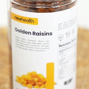 Golden Raisin 600 gr Nowhealth Kismis Asam Manis Organik